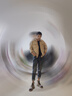 苏系男士马丁靴男2025夏季新款透气高帮工装男靴英伦风真皮上班雪地靴 卡其色【二层猪皮高品质】 41 男码（尺码偏大建议小一码） 实拍图