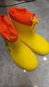 柠檬宝宝儿童雨鞋男女童防滑鞋小童宝宝防水雨靴 雨天小黄鸭新款 210 实拍图
