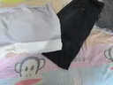 花花公子【两条装】休闲裤男士冰丝夏季薄款休闲运动裤男弹力直筒长裤子 黑色+黑色【两条装】夏季薄款 3XL 建议145-160斤 实拍图