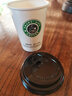 古月天呈古月一次性加厚奶茶杯咖啡纸杯豆浆热饮杯外卖纸杯带盖1000只定制 320ML享受生活+黑盖+粗管 100套 实拍图