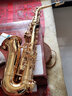 塞德森（SAIDESEN） 萨克斯 降E调中音萨克斯风/管乐器 双笛头配置 初学考级专业演奏 SAS-100经典考级款-金色 实拍图
