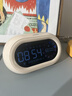 GOODBLOC闹钟学生专用起床神器2024新款强力叫醒初高中生专用智能可视化计时器自律神器厨房学习专用定时间 【象牙白】可视化计时+双喇叭大音量 30天续航  倒计时+双喇叭大音量+一键调节 实拍图