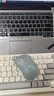 罗技（Logitech）M221 轻音鼠标 无线鼠标 办公鼠标 对称鼠标 带无线微型接收器 薄荷绿 实拍图