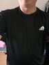 阿迪达斯（adidas）短袖男装 26夏新款运动服简约宽松休闲半袖跑步速干透气圆领T恤 经典黑/冰感透气/清风科技 M 【170-175cm/130-140斤】 实拍图