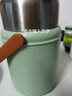 苏泊尔（SUPOR） 焖烧杯316L不锈钢内胆/陶瓷内胆焖烧壶真空保温饭盒保温桶闷烧壶 罗勒青 陶瓷覆层内胆 1.1L 实拍图