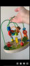 Hape绕珠玩具 木质铁线串串珠早教1-3周岁男女小孩宝宝亲子互动玩具 E8340森林游乐园 实拍图