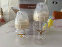 舒婴防胀气呛奶瓶新生婴儿宝宝0到6个月以上玻璃奶瓶套装断奶神器 玻璃120ml配自然S+玻璃200ml配自然S 实拍图