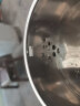 半球（PESKOE） 电水壶食品级不锈钢电热水壶2L大容量 双层防烫烧水壶 2升大容量双层防烫白色时尚款（A18） 实拍图