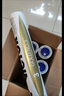 威克多（VICTOR）羽毛球鸭毛球12只装/桶胜利稳定耐打训练比赛 金黄3号 12筒 77速 实拍图