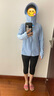迈奥里防晒衣女夏季2025新款冰丝薄款防紫外线透气防晒服户外防晒衫外套 702丁香紫 L （适合体重100-115斤） 实拍图