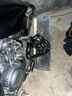 摩小鸦适用铃木GSX250R GW250 DL250摩托车保险杠改装旅行水杯壶瓶支架 黑色 实拍图