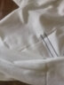 威廉爵驰短袖t恤男纯色潮牌ins五分港风宽松上衣服半袖夏季学生棉T恤 A028白色 XL 实拍图