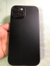EDDGA 适用苹果15手机壳iPhone15保护套 超薄磨砂半透明镜头全包防摔亲肤保护套 【透黑色】 实拍图