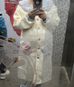康帕美孕妇待产睡裙秋冬季空气棉哺乳睡衣产后喂奶纯棉月子服产妇进产房 Y303保暖套装【待产裙+孕妇睡裤】 XL【建议115-140斤】 实拍图