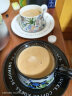 肆月高颜值咖啡杯碟家用陶瓷马克杯下午茶具端午节礼物 咖啡杯+咖啡碟【白色】 晒单实拍图