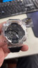 卡西欧（CASIO）手表男学生手表礼物黑金g-shock系列防水运动日韩石英表 GM-110-1A金属银灰小钢炮 实拍图