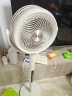 美的（Midea）【IOT智能物联】轻羽空气循环扇家用3D摇头大风力落地扇台式柔风电风扇轻音桌面小型风扇 GDH24HG 实拍图