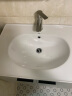 ANNWA浴室柜组合陶瓷一体盆悬挂洗漱台洗脸盆柜现代简约暖阳N3D70G17-K 晒单实拍图