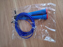 李宁跳绳成人竞速健身减肥燃脂专用运动儿童小学生中考考试训练钢丝绳 【蓝色】竞速款 772-3 实拍图