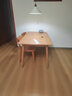 木邻托里诺餐桌全实木餐桌樱桃木客厅餐桌椅组合简约风家用饭桌小户型 1.4m全樱桃木 实拍图