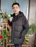 俞兆林中老年人羽绒服男短款冬装爸爸装加厚款防寒保暖爷爷衣服冬季外套 短款黑色 2XL （145-160斤）穿 实拍图