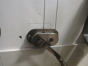 艾尚居（ASJ） 晾衣架配件手摇器双杆式阳台升降器手动升降凉衣架摇手器配件 香槟椭圆铜芯款（孔距12CM） 实拍图