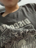JEANSWEST CLUB真维斯集团短袖T恤男 夏季透气纯棉汗衫韩潮宽松上衣半袖 深灰  实拍图