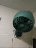 赛特思（CETUS）壁扇家用免打孔空气循环扇壁挂式风扇厨房遥控电风扇 机械款【复古绿】【自动摇头 】 实拍图
