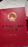 中华人民共和国民法典：含简明问答（64开红皮烫金） 实拍图