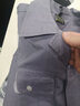 弯月亮 纯棉工作服套装男 夏季工装工作服套装 男女短袖工厂车间服 可定制工程服劳保服601 铁灰色 XL/175 实拍图