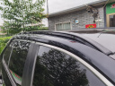 莎米特 适用20-24款RAV4荣放车顶行李架丰田威兰达车顶架改装饰汽车用品 【加长款黑色】免打孔、免割胶条 实拍图