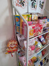 王星和月超市零食货架展示架便利店多层置物架收银台小食品架子移动陈列架 超市货架三层50cm黑【落地款】 实拍图