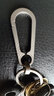 钛合金汽车钥匙扣男士钥匙链挂件腰挂个性创意定制锁匙扣圈环 二代加强-小号+不锈钢马蹄扣(小) 实拍图