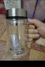 富光 健牌系列双层玻璃杯泡茶杯耐热茶杯大容量商务男女办公水杯子 实拍图