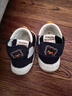 托姆贝克婴儿学步鞋秋季女童软底鞋男宝宝机能鞋婴幼儿鞋子 藏青熊20码 实拍图