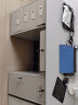 海艾珈钢制办公桌职员电脑桌财务桌员工桌带抽屉书桌五斗一门+中抽1.2米 晒单实拍图