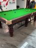 星牌（XING PAI）台球桌标准桌球台银腿家用台球桌中式黑八球房俱乐部XW117-9A 棕【含灯】+全套配件 晒单实拍图