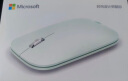 微软（Microsoft） Surface 时尚设计师无线蓝牙鼠标 便携鼠标 超薄轻盈 金属滚轮 蓝影技术 蓝牙4.0 办公鼠标 微软时尚设计师鼠标【薄荷绿】 官方标配 实拍图