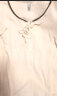 森马（Semir）短袖T恤女短款假两件优雅2024夏紧身绑带衣服芭蕾风109324100006 晒单实拍图