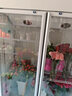 煦雪 鲜花保鲜柜花店冷藏风冷无霜立式花艺花柜鲜花店商用节能高端展示柜冰箱冰柜 双门白色鲜花保鲜柜 实拍图