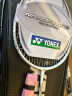 YONEX/尤尼克斯 全碳素羽毛球拍 速度型yy单拍 疾光系列 极光超轻 白切 白/灰4U(约83克)G5 专业穿线/可指定磅数/可指定线色 晒单实拍图