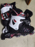 美洲狮（COUGAR） 可调码溜冰鞋成人旱冰鞋轮滑鞋 欧盟品质 308N(升级款) 黑红 L(41-44码) 实拍图