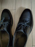 意尔康官方男鞋商务正装系带皮鞋英伦时尚真皮婚鞋舒适办公通勤加绒棉鞋 黑色 41 实拍图