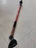 展现（zhanxian）健走杖户外徒步老年人健步杖三节内锁杖软木手柄防震防滑健走杖 红色 实拍图