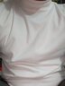 真维斯（Jeanswest）保暖t恤男半高领男士打底衫秋冬加厚纯色长袖上衣中领白色XL 实拍图