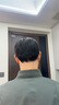 佰丝堂男士假发自然全头套真人发丝男假发套100%全真发假发男生微分碎盖 全手织辫发 【递针旋】 短发 9分头 实拍图