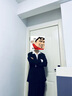星禾莱DK制服一套休闲西装男套装痞帅高校学生小西服男女班服外套学院风 西服+衬衫+九分西裤 L 110-128斤 实拍图