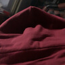 飞翔兔全棉睡帽纯棉秋冬薄保暖防寒男女睡觉厚包头套头巾光头化疗月子帽 秋冬薄款纯棉套头帽-暗红色 XL码(头围59-61cm) 实拍图