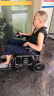 德伴 电动轮椅车老年人残疾人家用旅游旅行全自动智能医用可折叠轻便双人四轮车铅酸锂电池可加坐便器 1.高性价比丨动力强劲+12A铅酸+续航约15km 实拍图