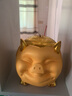 礼佳诚 金猪存钱罐大号创意萌猪纸币储蓄罐成人生日礼物陶瓷招财猪摆件 大号绒沙金亿万富翁储蓄罐 实拍图